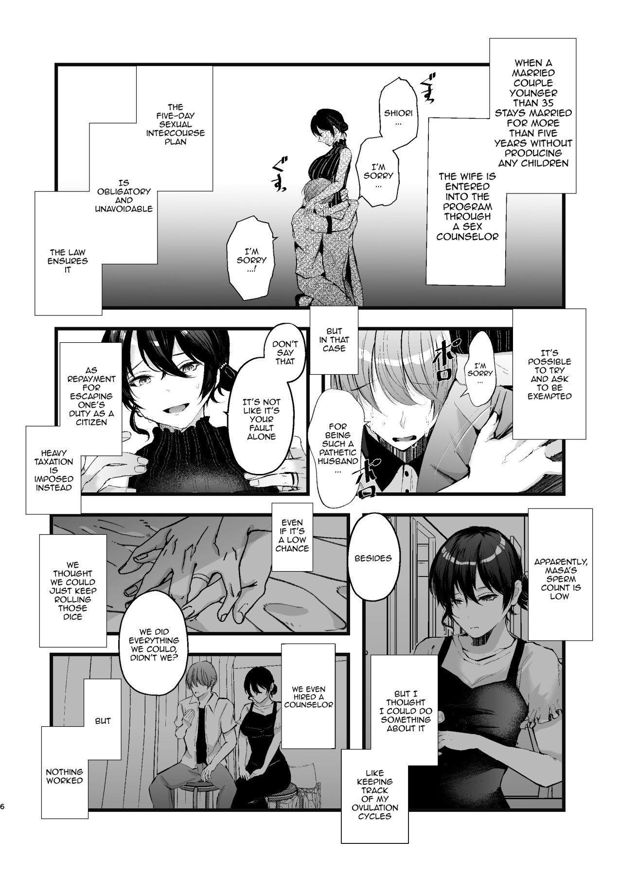 Hentai Manga Comic-My Wife Got Taken From Me By A Government-Appointed Sex Counselor-Read-6